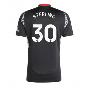 Billiga Arsenal Raheem Sterling #30 Bortatröja 2024-25 Kortärmad